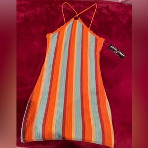 fashion nova- Almost famous- knit mini dress